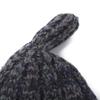 ZHENYUEQI KING Knitted Beanie with Leather Tag