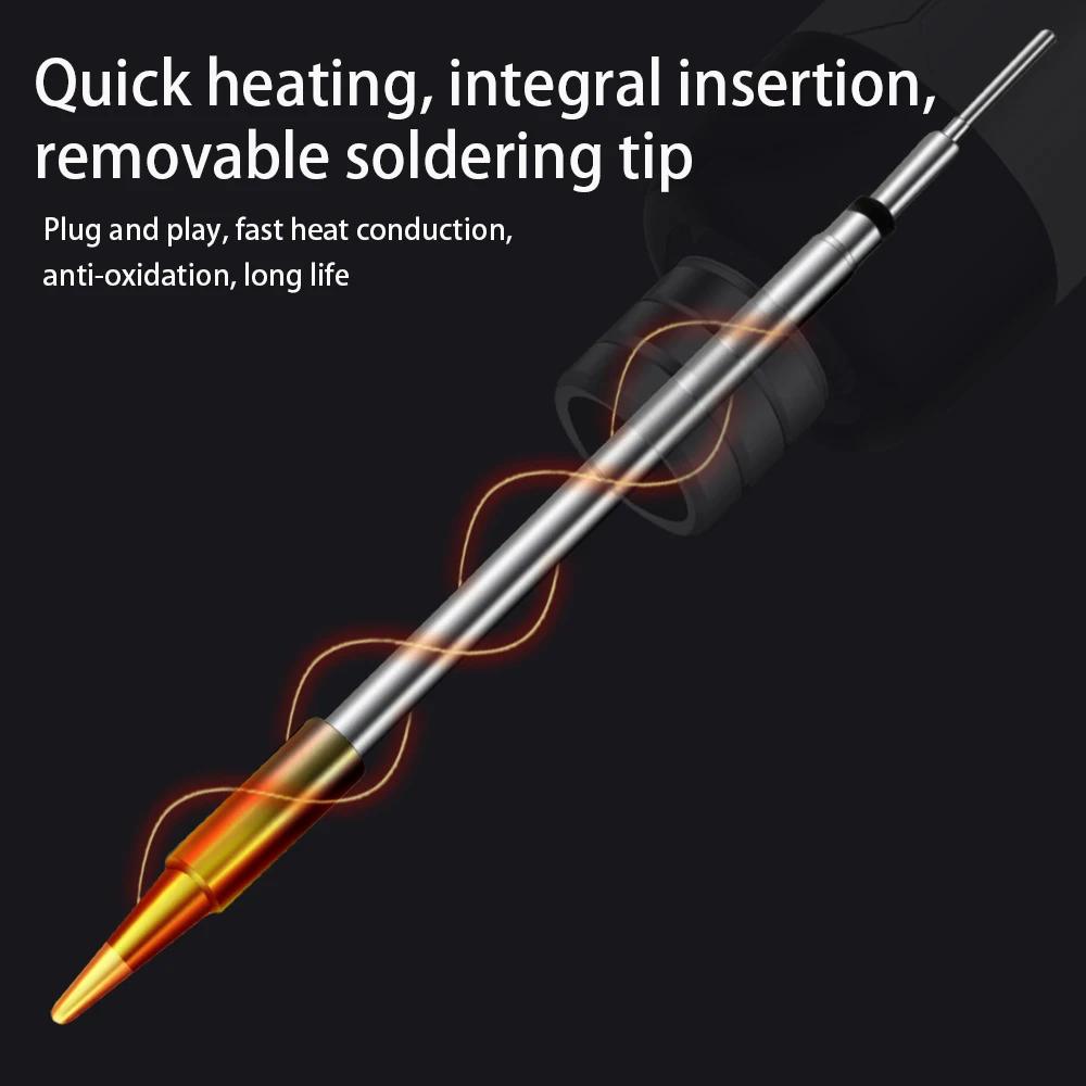 Portable 5V 8W USB Wireless Soldering Iron Electric Soldering Iron Fast Charging Lithium Battery Solder Iron Repair Welding Tool