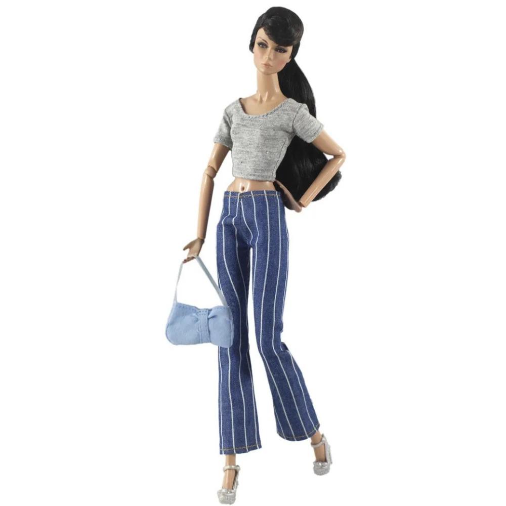 Handmade T-shirt Skirt Shorts Pants Outfit for 11.5 Inch 30cm Doll Many Style for Choice Gifts for Babie Doll Accessories