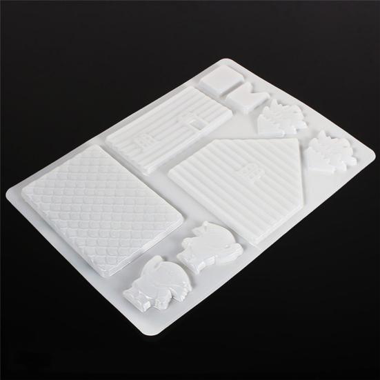 Pudding Gelee Backen Weihnachten Schokoladenform Lebkuchenhaus Kuchenform Werkzeug