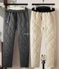 Men's Winter Cotton Jacket and Pants Set with Plus Velvet Lambswool - Warm Thickened Grandpa Style