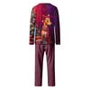 Family Matching Print Sets Pajamas Loungewear Outfits Family Matching Long Sleeve Tops+Pants Set