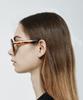 Peisyeon Audrey(C2) Audrey Wright Leopard Print Sunglasses