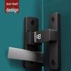 Punch-Free Slide Bolt Latch for Bathroom and Indoor Doors