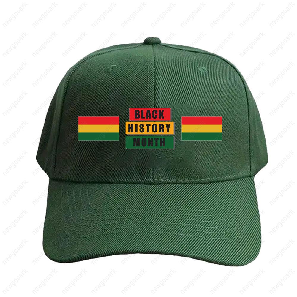 

Black History Month Cultural Commemoration Day Adult Graphic Baseball Cap Adjustable Streetwear Adjustable