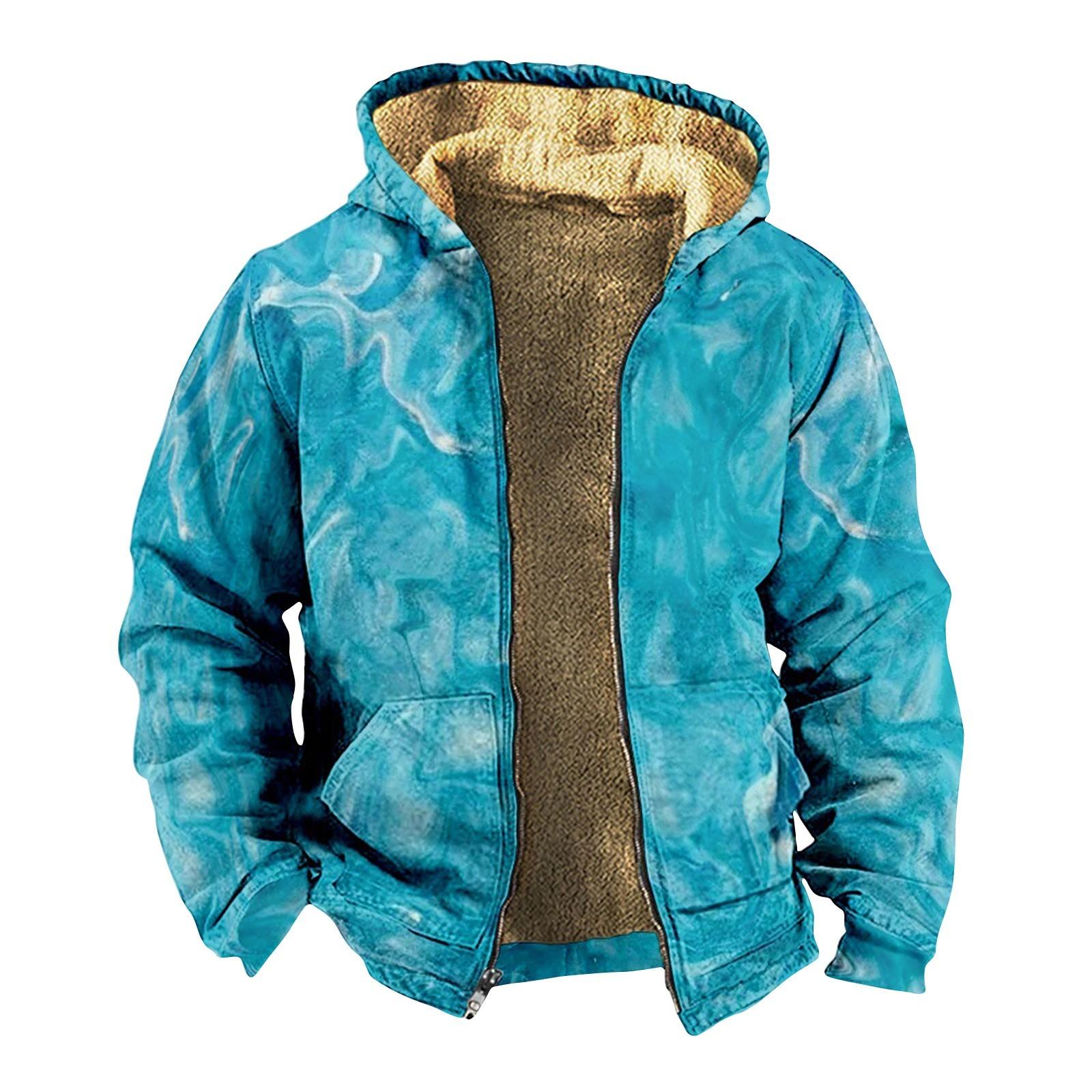 

Мужская куртка с принтом, мужская весенне-осенняя повседневная трендовая куртка на молнии с капюшоном L