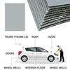 10Pcs 25*18cm*5mm Sound Deadener Heat ulation Mat Car ulation Hood Silent