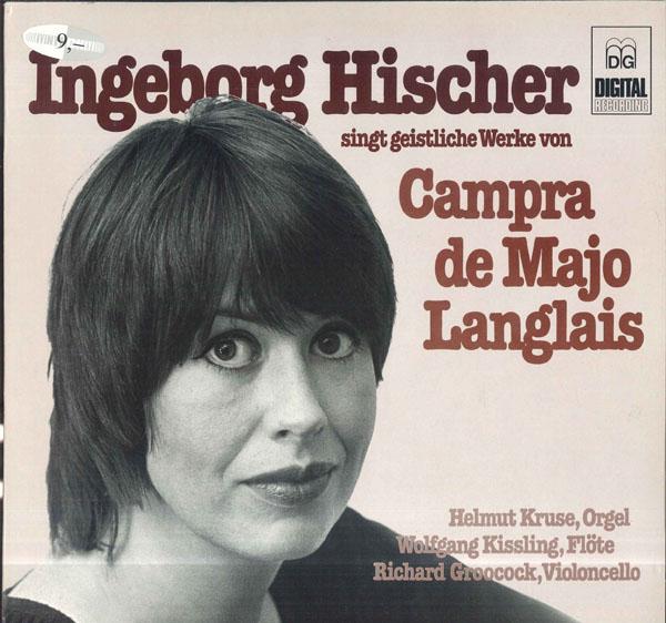 

LP Record INGEBORG HISCHER HELMUT KRUSE WOL Ingeborg Hischer Singt Geistliche W G1093 MDG 1982 Germany Classical Used