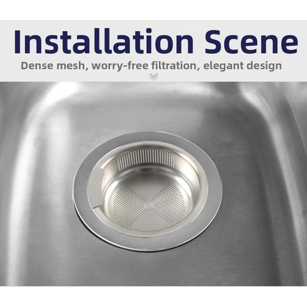 

1mm Mesh Filter Heavy Duty Basket Kitchen Use Daily Drainage Efficient Filtration Ergonomic Design Large Diameter China Mainland
