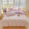 Washed Cotton Single-sided Printing Duvet Cover Single Person Student Dormitory BedSheets Four Season Universal Machine Washable Household Bedding Set