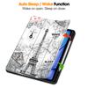 Funda para iPad Air 2024, funda M2 de piel sintética pintada, protectora para iPad Air de 13 y 11 pulgadas (2024), con soporte para bolígrafo.