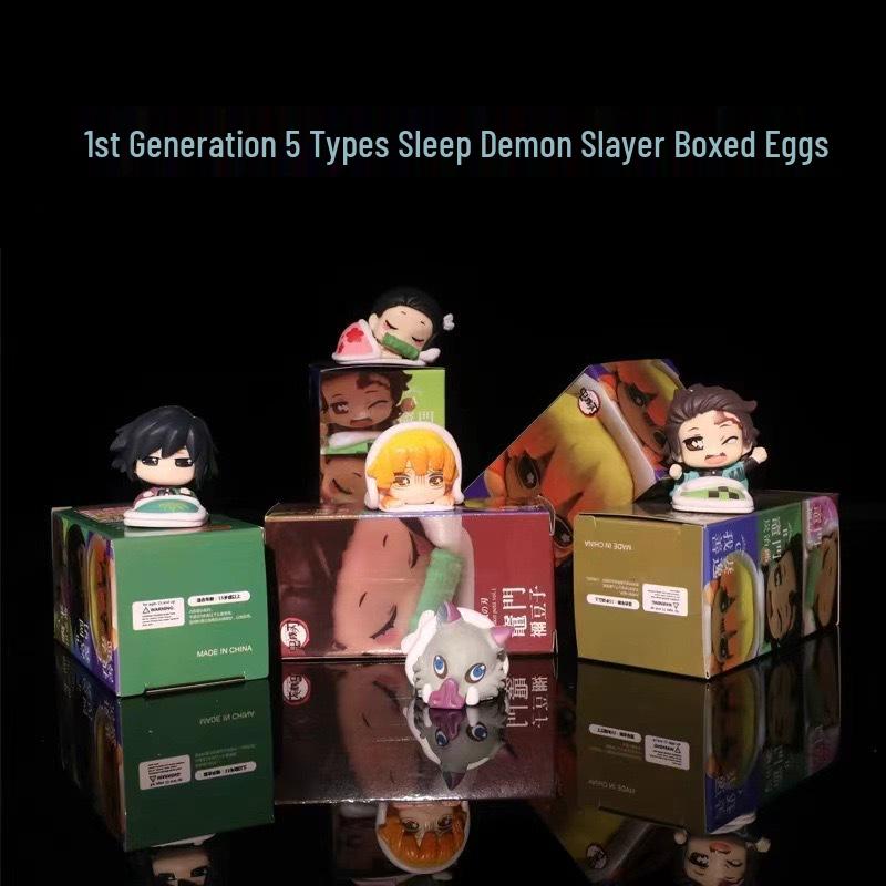 

Клинок, рассекающий демонов S1: Тандзиро, Зеницу, Иносуке Спящие Плюшевые Фигурки Набор