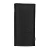 IL BISONTE Key Case SKH115 PV0039 BK255H IO KEYRING Black Black [Item]