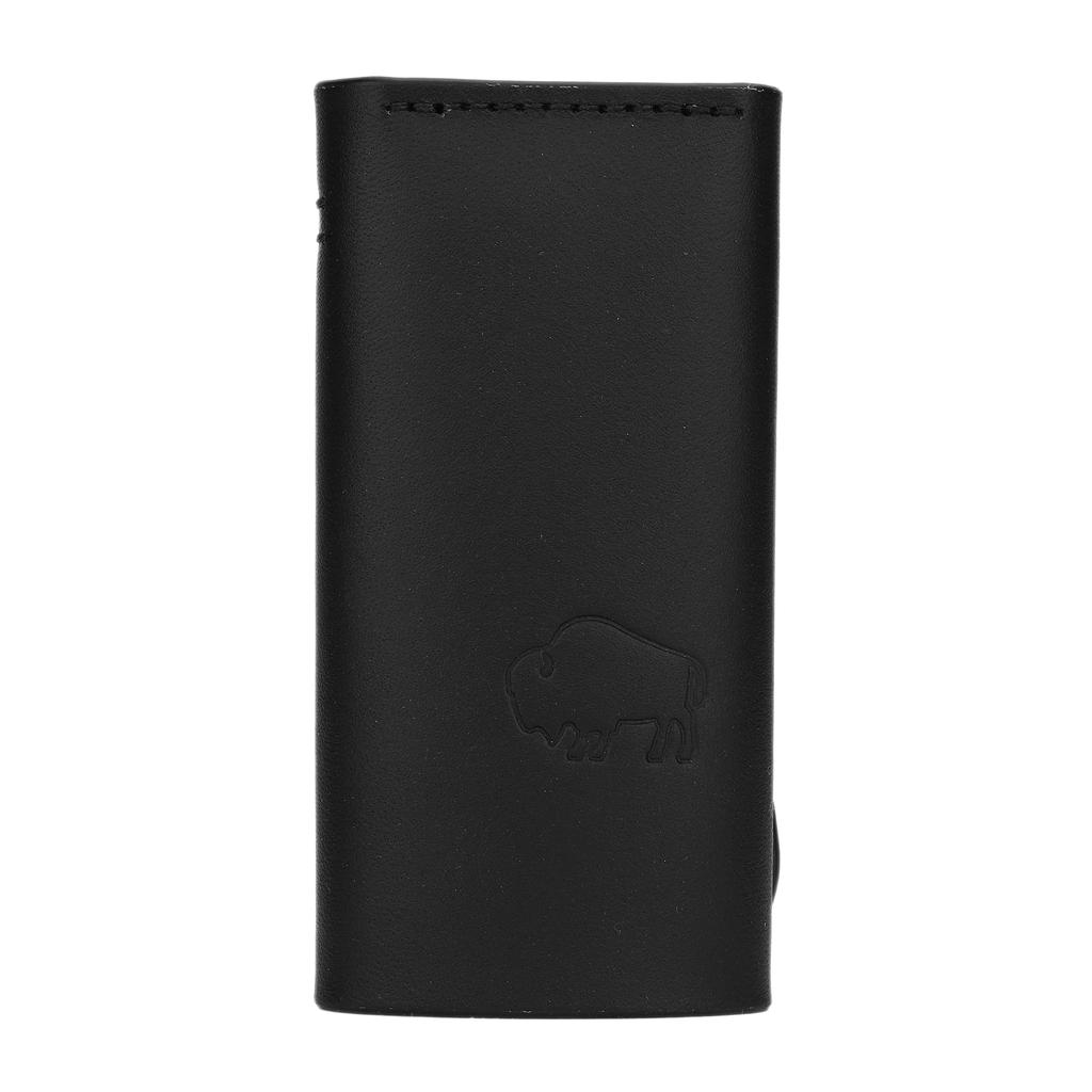 IL BISONTE Key Case SKH115 PV0039 BK255H IO KEYRING Black Black [Item]