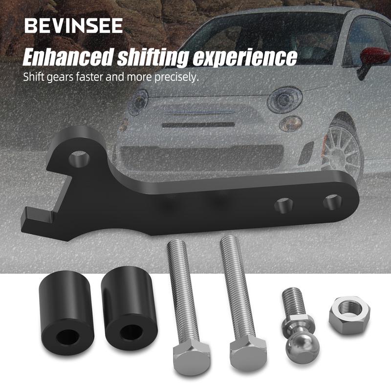 BEVEE Short Shifter Kit for Abarth 595/500/695 with C510 Gearbox, for Fiat 500/PUNTO/IDEA, for Alfa Romeo Mito