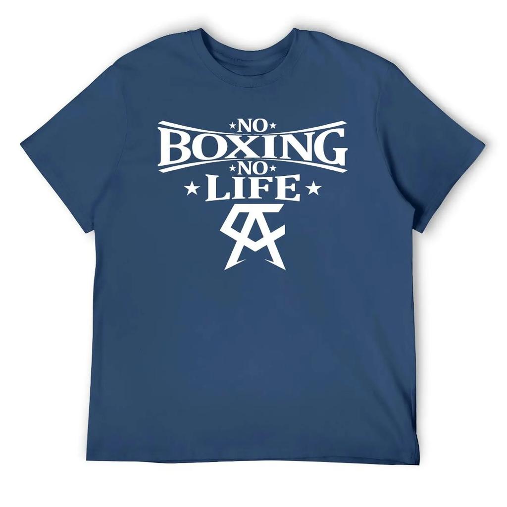 Canelos Alvarez No Boxing No Life Essential 4 Top Tee Graphic Vintage T-shirt Round Neck  Sports  Geek Fitness USA Size
