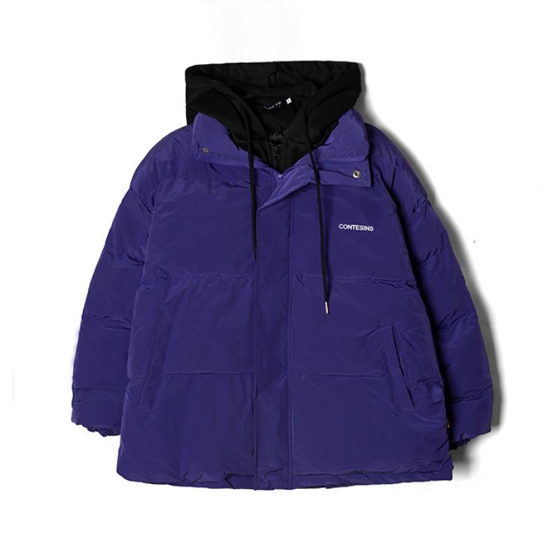 Women's Winter Puffer Jackets  Thick Warm Down Cotton Padded Coat Female Fashion Oversize Hooded Loose Short Parkas