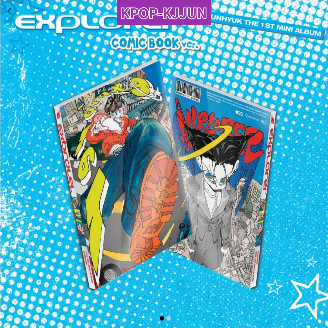 

ЫНХЁК, первый мини-альбом EXPLORER (Версия комикса.) 1ea