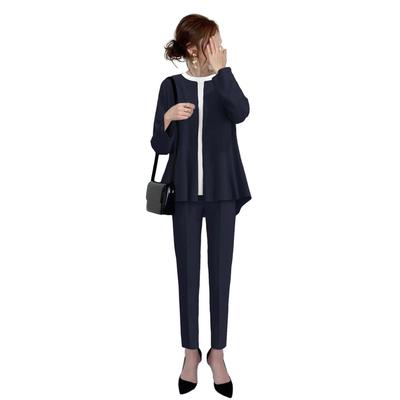 Formemory Graduation Suit for Set with Jacket and Loose Chiffon Pant Everyday 3 3 Sizes Moms, Pants, Fit, Dress, Flattering, Simple, Formal,