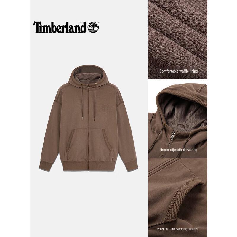 Мужская толстовка Timberland с капюшоном на молнии для активного отдыха M