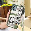 Back Cover Silicone Phone Case For Nokia G22 Dirt-resistant Ring Soft case Cute Panda Waterproof Kickstand Durable