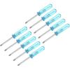 Uxcell Mini Phillips Screwdriver, 2.0mm Cross Head 45mm Length for Small Appliances Repair, 10 Pcs