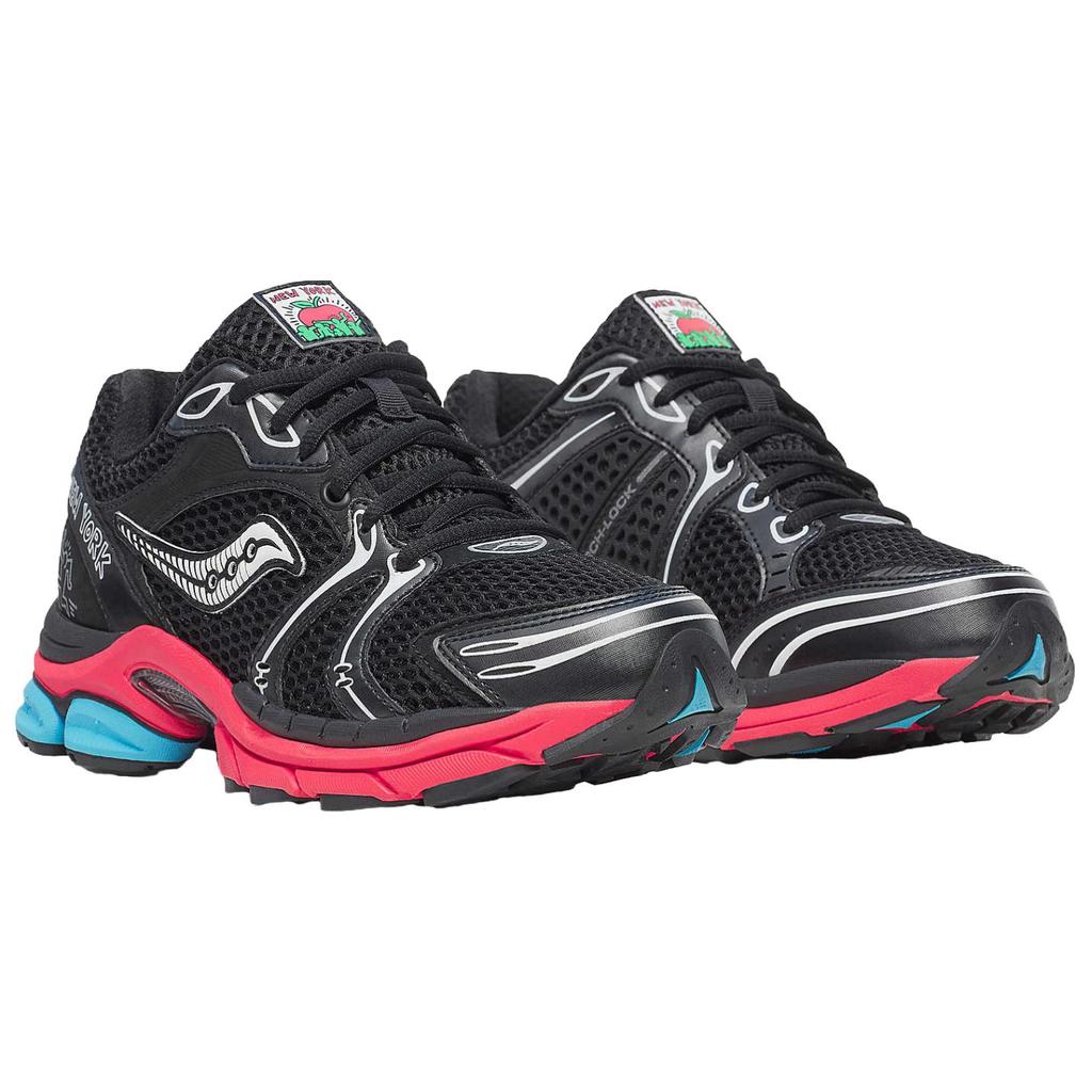 SAUCONY Keith Haring X  ProGrid Triumph 4 NYC Dynamic Comfortable Supportive Running Shoes Women Running Shoes Black S61022-1
