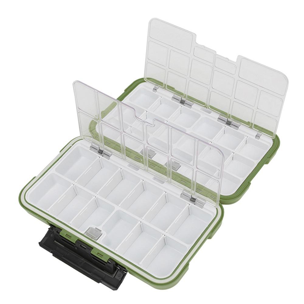Waterproof Fishing Lure Box ABS Fishing Tackle Box Durable Lure Organizer  Lure Storage