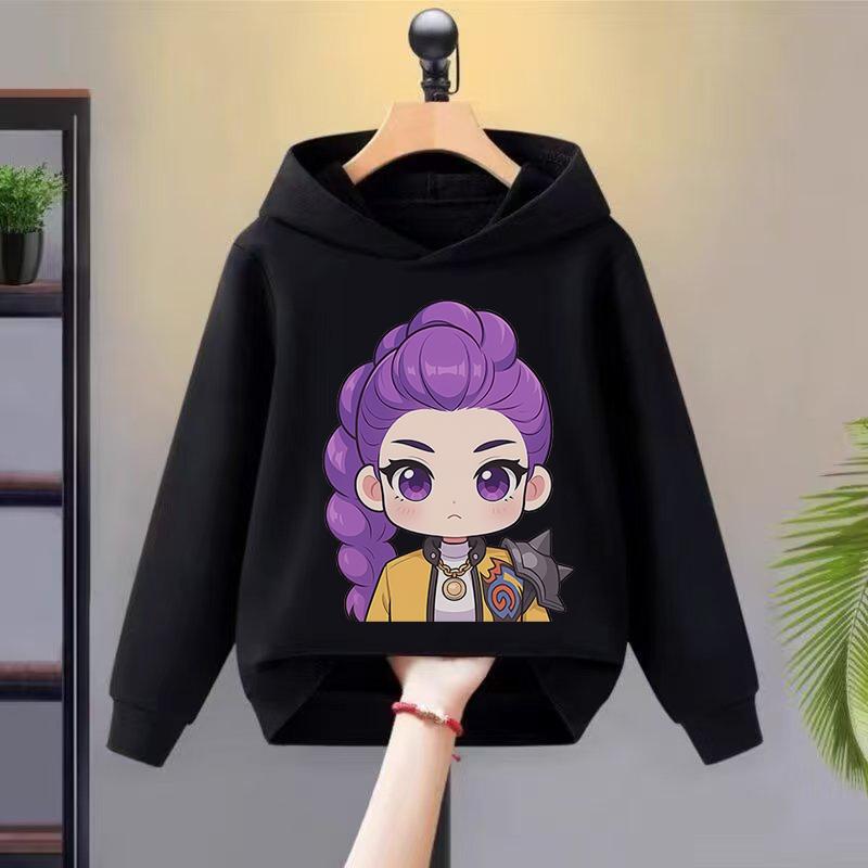 Kpop Witch Hunt Children's clothing, including men's and women's spring and autumn hoodies and fashionable sweatshirts 2025yeas