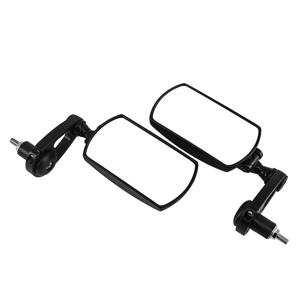 Motorcycle Side Mirrors Universal 7/8'' 22mm Handlebar Bar End Rearview Mirror For Suzuki Honda Kawasaki Yamaha Ducati Street