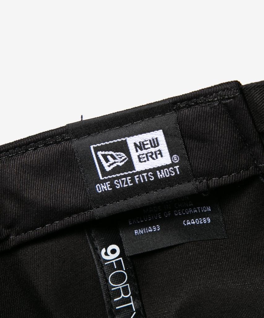 New Era 9FORTY New York Yankees Black Cap [Used]