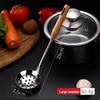 Zhishi Edelstahl Küchenschöpfkelle und Sieb Set