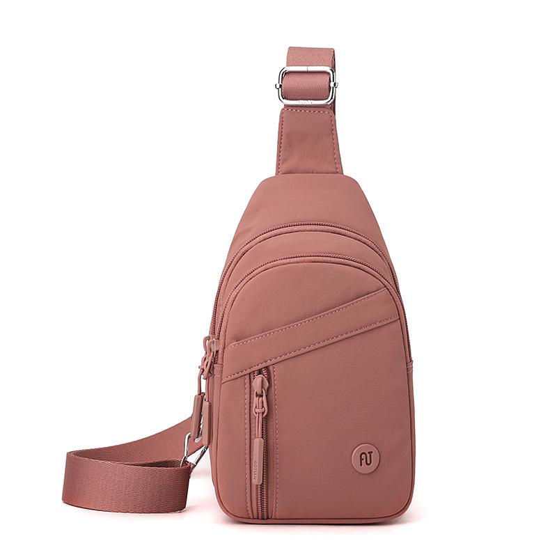 

Commuter Women s Shoulder Bag Outdoor Travel Chest Bag рожевий