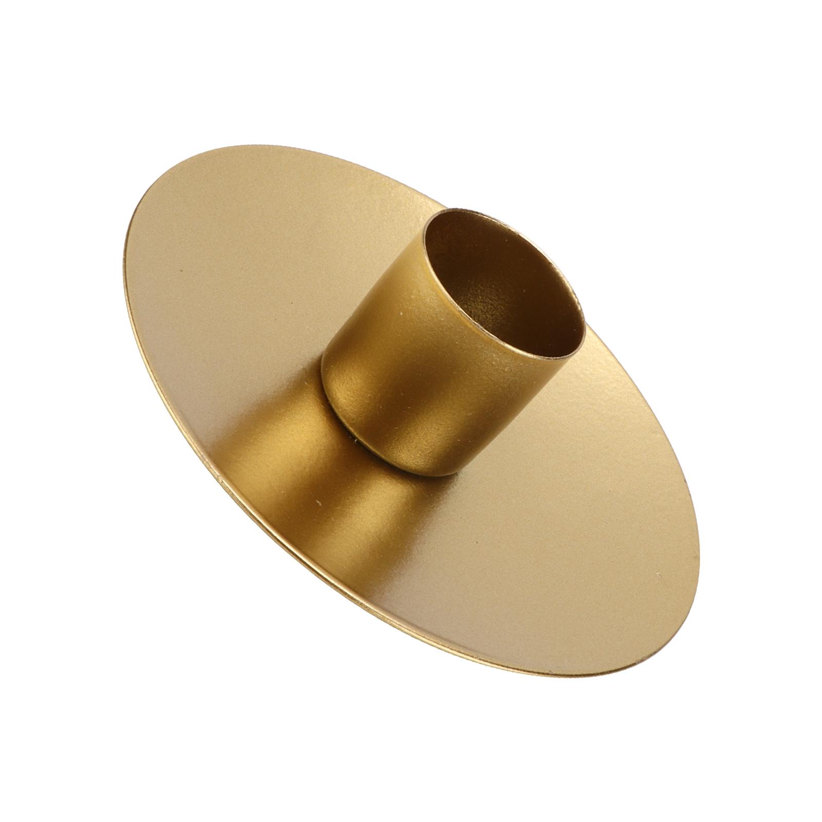 

Candle Holder European Geometry Single Head Ironwork for Weddings Dinner Party DecorationSmall