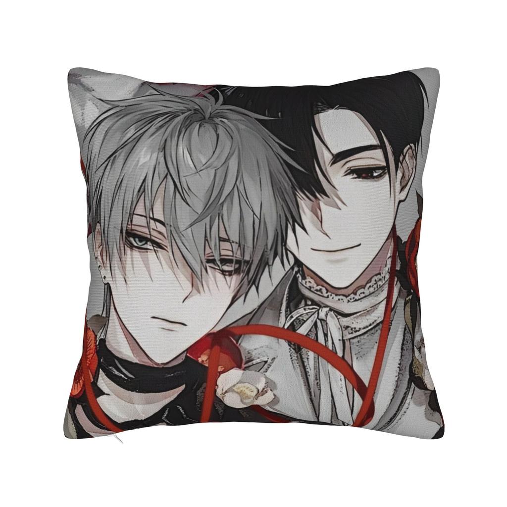 Alien Stage Anime Square Pillow Cases Cushion Cover Funny Zipper Decorative Pillowcase for Home 40x40cm