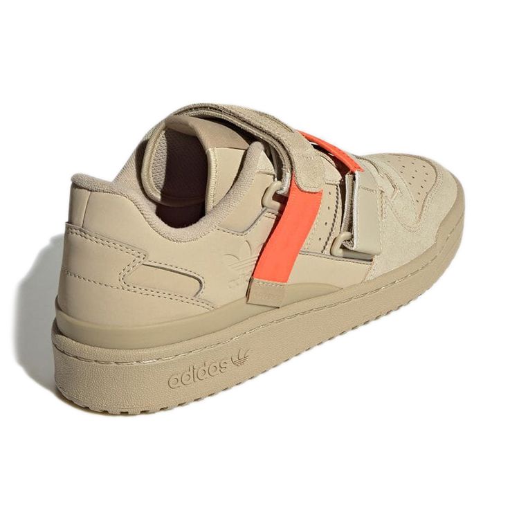 Adidas Forum Low Strap Taupe Oxide Unisex Sneakers Brown True-Orange GX3658