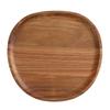 Irregular Acacia Wood Tray: Creative Fruit, Snack & Dessert Plate