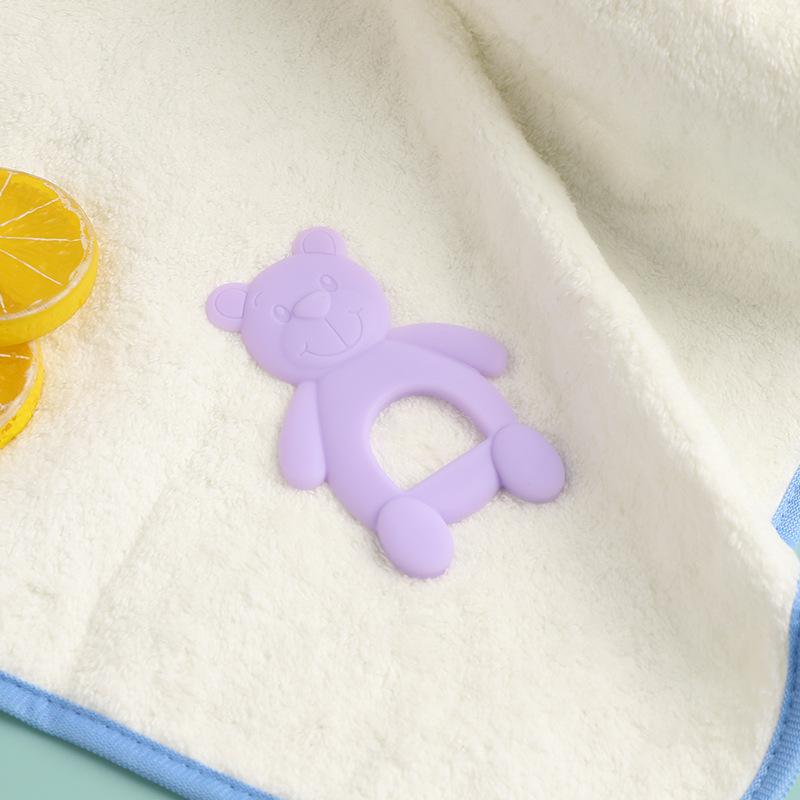 Dětské kousátko Silikonové kousátko Bear Molar Stick Baby Bite