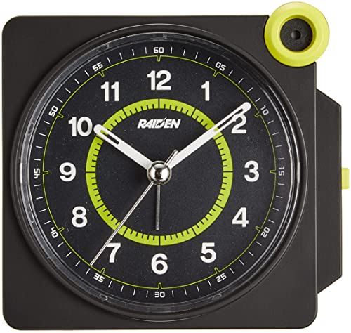 Seiko Clock Stolní hodiny Budík Analogový Hlasitý Zvuk PYXIS RAIDEN Velikost těla: 8.7 x 9.2 x 6cm NR448K