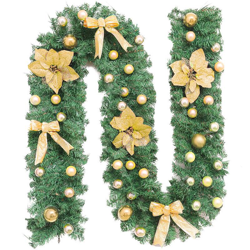 2.7m Dense Simulated Christmas Vine for Window Decoration
