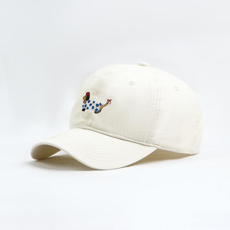 Cartoon Puppy Baseball Cap Children's New Versatile Face Small Sunshade Casual Autumn Soft Top Cap Men