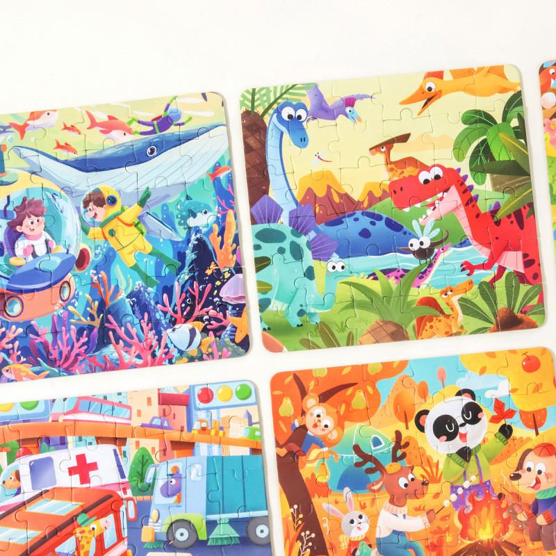 Childrens Puzzles For Early Education With Colorful Scenes For Ages 3 To 6