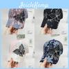 Womens Fashion Baseball Cap With Lace Material And Floral Design Sun Protection