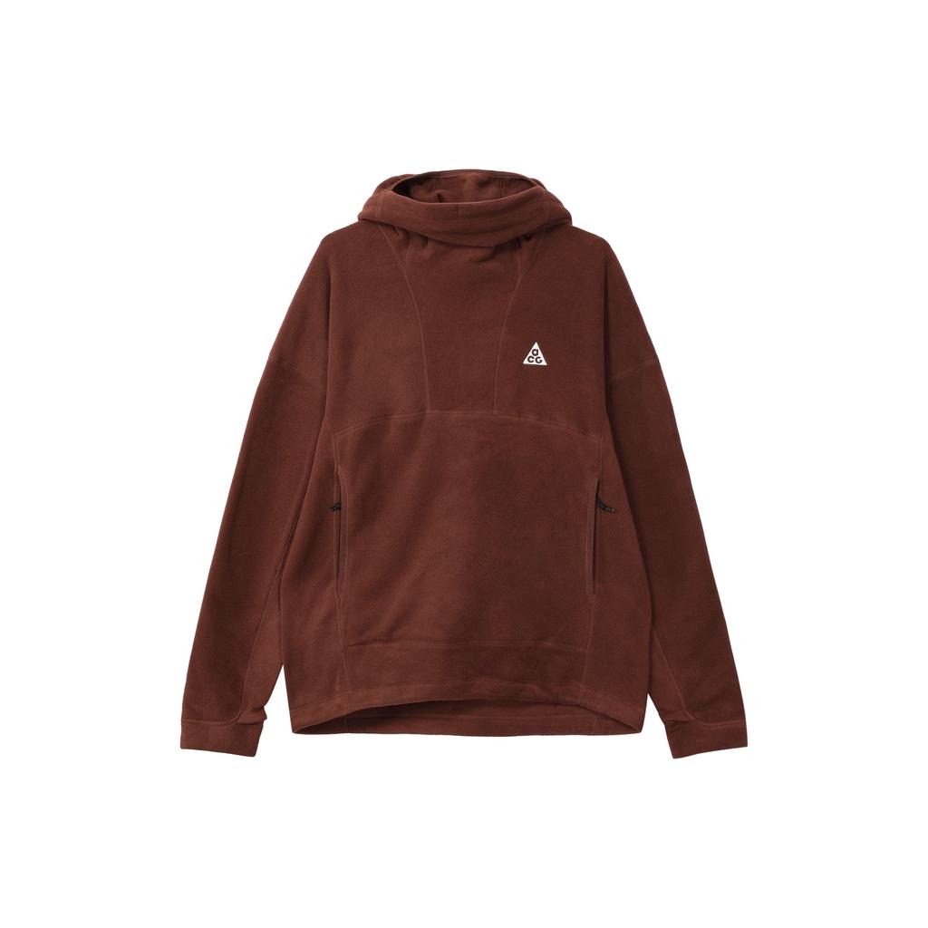 Nike ACG Wolf Tree Logo Pullover Hoodie Men Tops Brown DQ5780-217