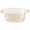 Transparent Thickened Large Household Washbasin for Laundry, Dorms & Vegetables