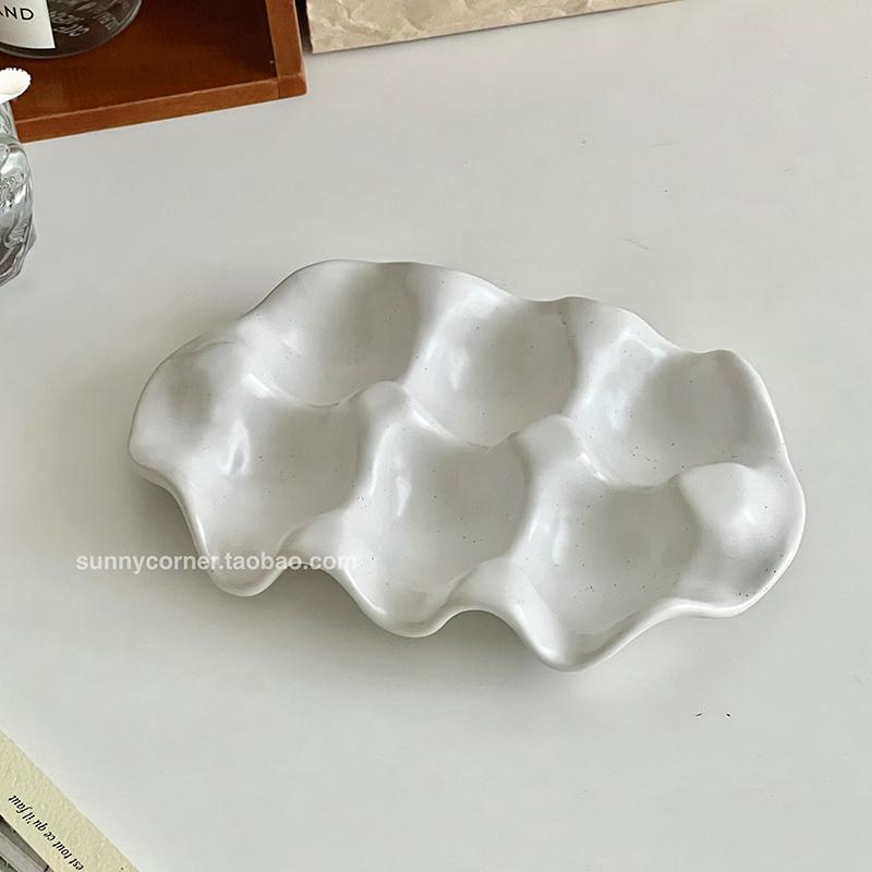 Nordic Ceramic Key Holder & Jewelry Display Tray