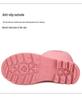 Women's Thickened High-Top Waterproof Rain Boots with Non-Slip Velvet Lining