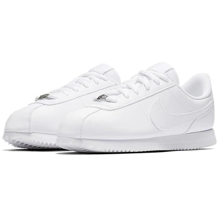 (GS) Nike Cortez Basic SL 'Triple White' Kids' 904764-100