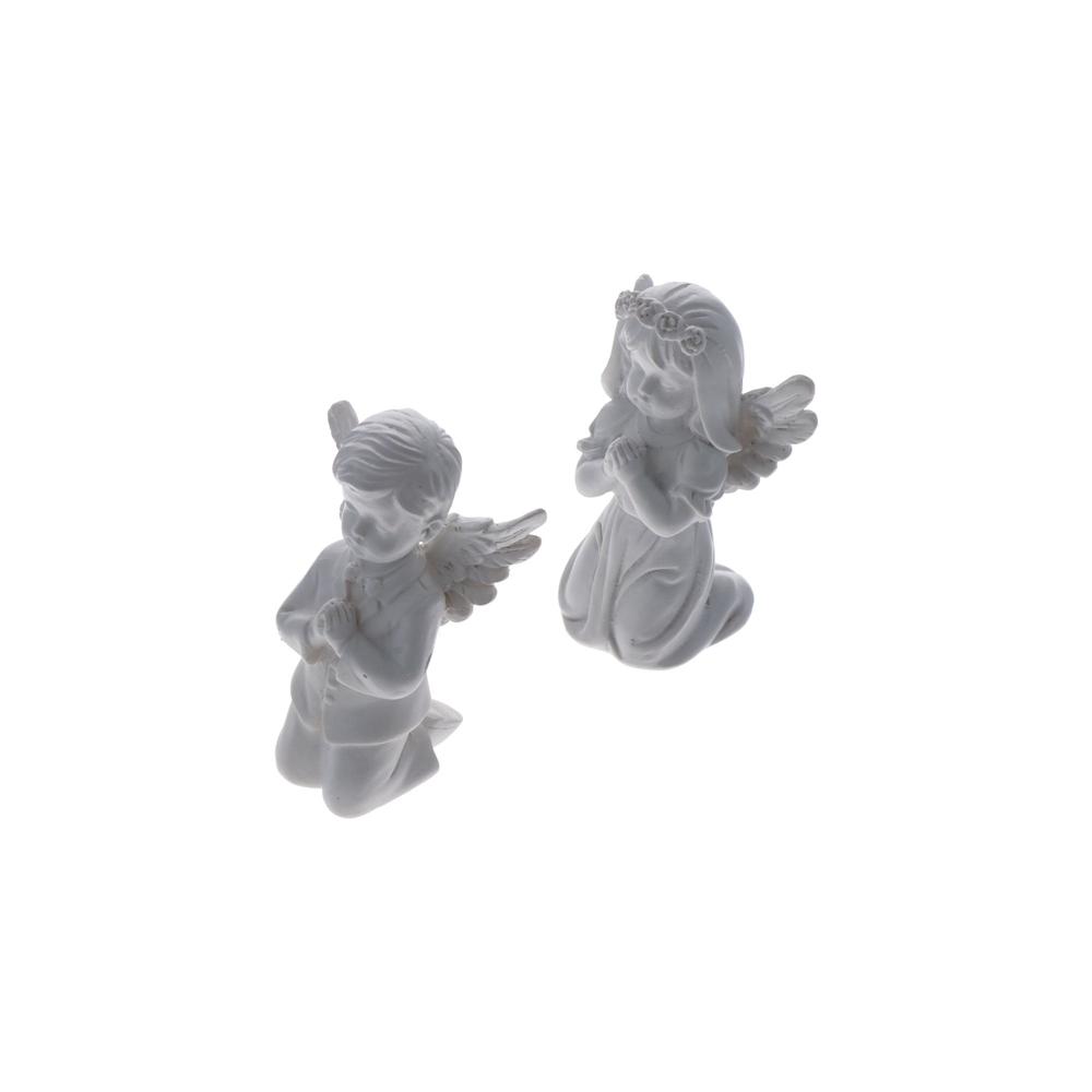 Delicate Gift Home Decoration Garden Sculpture Desktop Ornaments Winged Angel Statue Resin Crafts