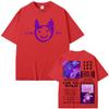Junges Miko Hip Hop T-Shirt Grafikdruck Gothic Grunge T-Shirt Kurzarm Comic Rundhals T-Shirt Camiseta Hombre Lässige T-Shirts